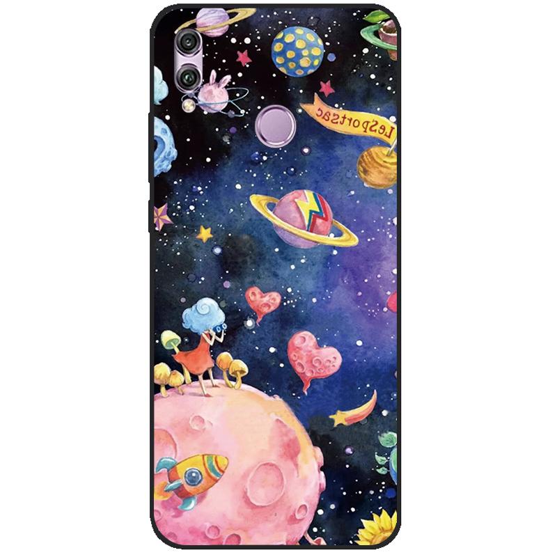 For Honor 8X Case 6.5" TPU Fashion Cover For Honor 8X 8x Soft Silicone Phone Shell For Huawei Honor 8X 8 X Protective Case Coque