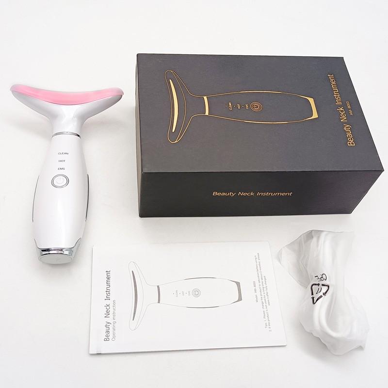 Neck Care Microcurrent Massager: Smooth Wrinkles & Lift Skin