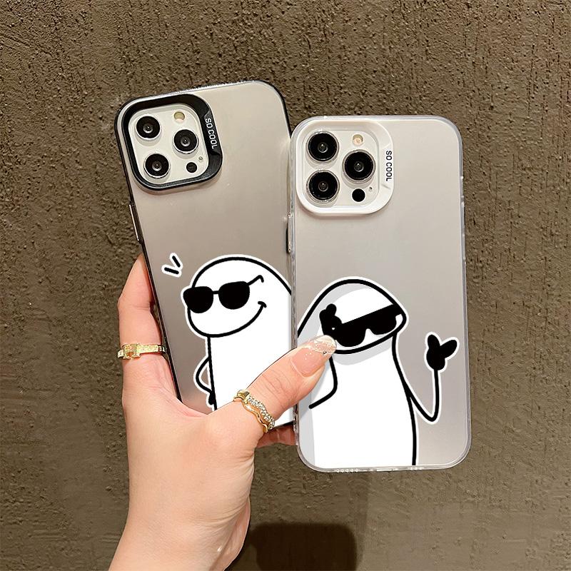 Silicone Case For Oppo A60 A18 A58 A78 A79 iPhone 17 16 15 14 13 12 11 Samsung A06 A16 A26 A36 A56 Cover DIY Painted Cartoon Shockproof Phone Bumper