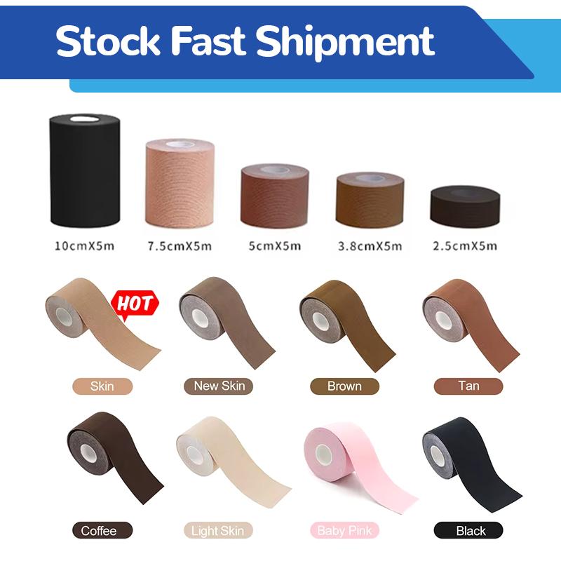 Xingda Hot Sale Sweatproof Boob Tape With Box Plus Size Boob Adhesive Breast Lift Strapless Boob Tape