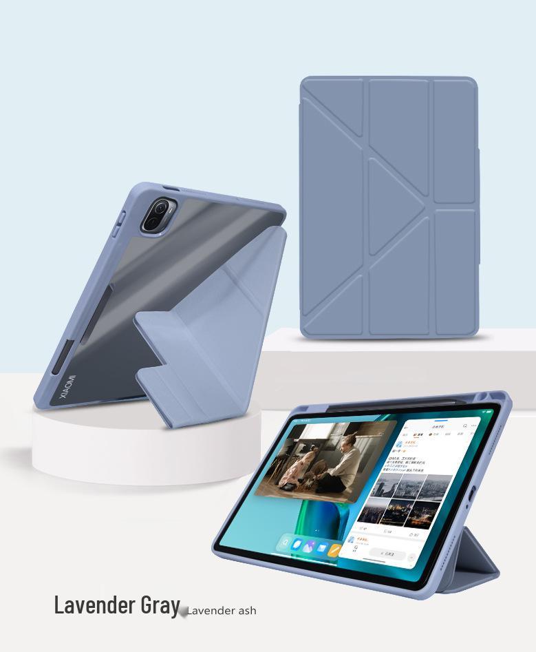 

Чехол-подставка Xiaomi Pad 7S Pro 3+Y для Redmi Pad 11, версия 12,4 - Тонкий, Устойчивый к изгибу, Универсальный Redmi Pad Pro (12.1-inch)