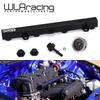 Aluminium K Series Heavy Fuel Rail Kit High Flow Injection Fuel Rail For Honda K20 K24 RSX Civic Si ,Integra EP3 With Oil Gauge