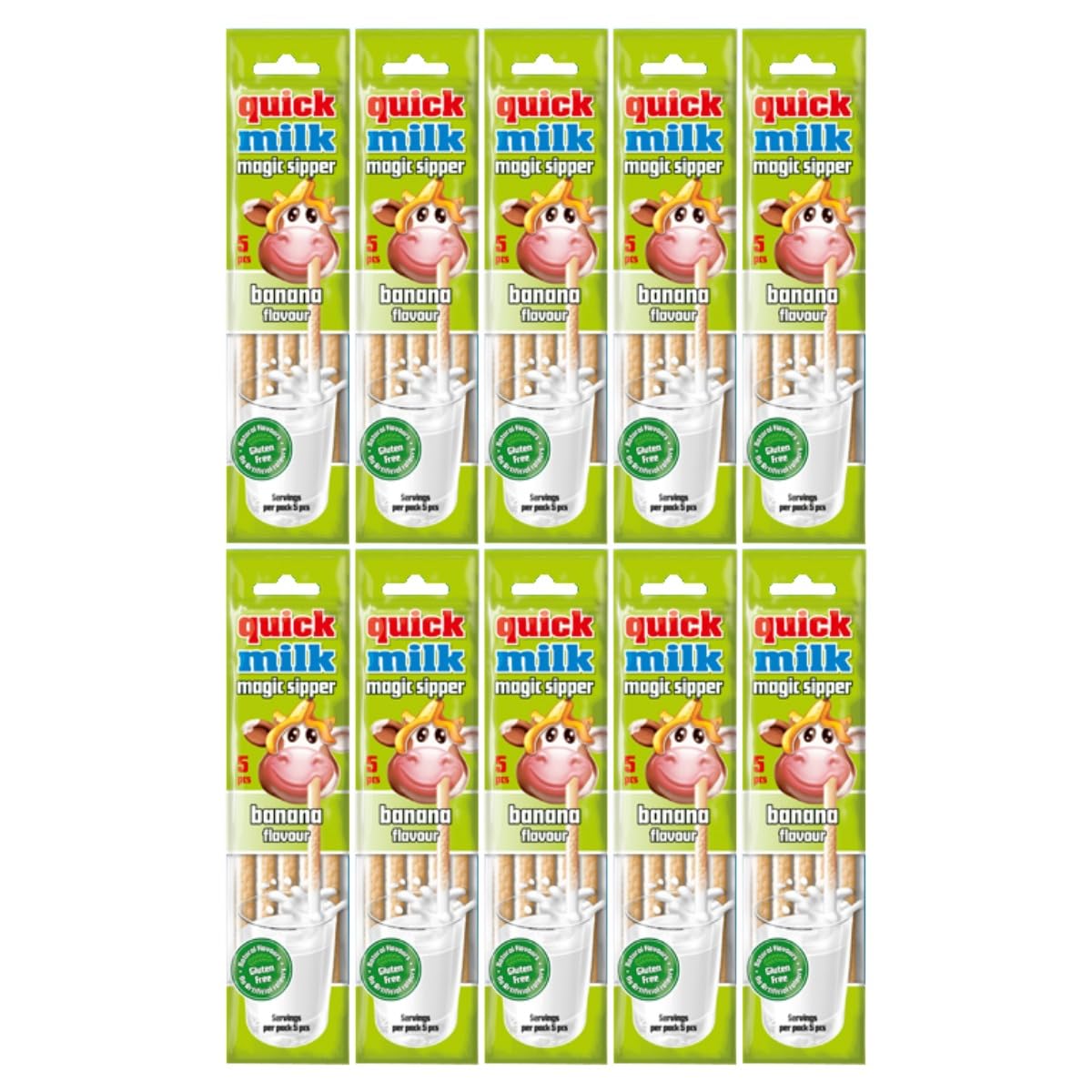 Ferfordi Quick Milk Banana 5P x 10 (30g bags)