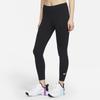 Nike One Luxe 7/8 Tight Pro Logo Training Gym Leggings Women Bottoms Black DJ8518-010
