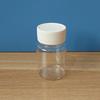 10Pcs 50ml Chemical Bottle Clear Waterproof Plastic Pill Bottles Cap for Chemical Liquid Cream Pill