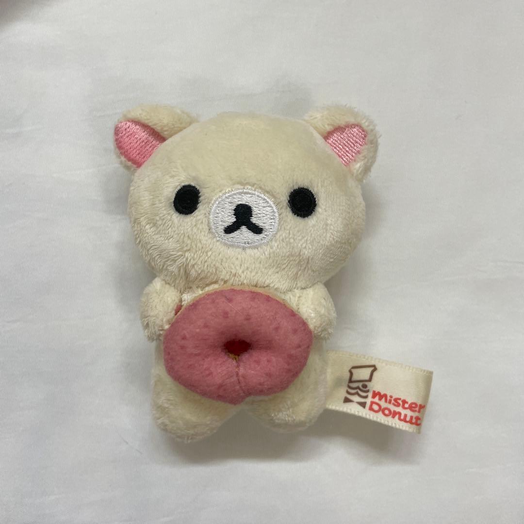 Rilakkuma x Mister Donut Collaboration Korilakkuma Tenori Plush Toy San-X