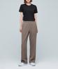 MUSINSA STANDARD Genderless Wide Elastic Waist Slacks [Dusty Beige]