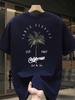 Mens heavyweight 100 cotton graphic tshirt lightweight and breathable comfortable casual wear trendy machine washable