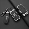 Zinc Alloy Key Case Protective Cover Remote Key Decor Cover Shell Keychain Ring Holder Accessories for Geely Zeekr 9X 2025 2026