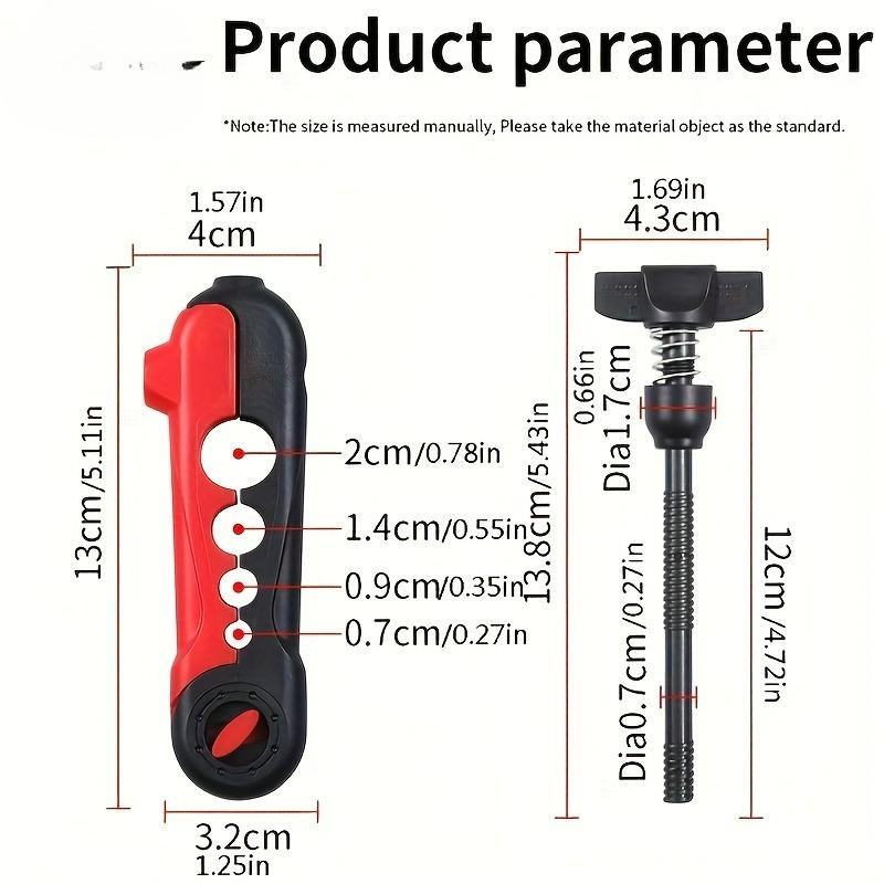 1pc Fishing Line Winder Device, Portable Quick Line Winding Tool for Beginners, Fishing Line Spooler Accessory