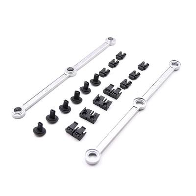 Für Mercedes-Benz W204 Neuer Ansaugkrümmer Drallklappen Reparatur Schieber Stößel Stangen Kits 6420903237 6420907737 Autozubehör