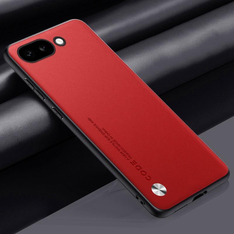 Luxus PU Lederhülle Für Google Pixel 9A Rückseite Matte Silikon Vollschutz Handyhülle Für Google Pixel9A 5G Pixel9 A