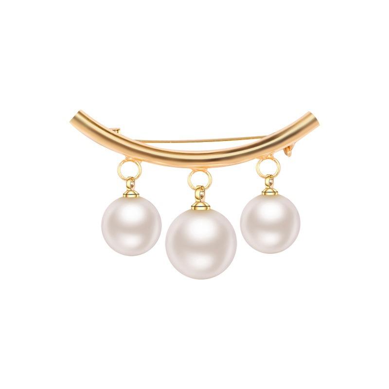 İmitasyon İnci Yaka Broşu, Kadınların Dekolte Önleyici Kazak Aksesuarı, Korsaj İğnesi Tokası, Sabit Giysiler ve Aksesuarlar