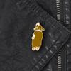Cute Corgi Dog Enamel Brooch Pin Unisex Denim Jacket Collar Sweater Scarf Badge