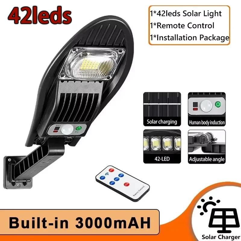 Newest Upgraded 168LED Solar Street Light Outdoor IP65 LED for Garden Wall Lamp Adjustable Angle Solar Lamp Outdoor Lighting Hot