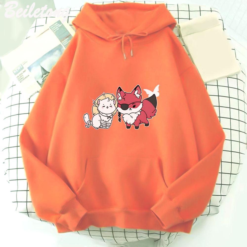 TGCF Hualian Hoodie Tian Guan Ci Fu Hoddies Aesthetic Clothes Harajuku Hoodies Fashion Women Cartoon Sweatshirts