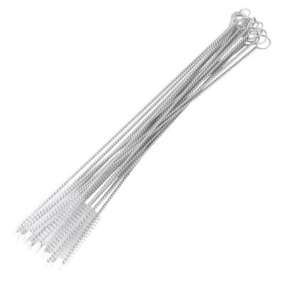 20pcs Baby Milk Feeding Bottle Stainless Steel Hand Drink Water Cup Straw Wash Brush Cleaner