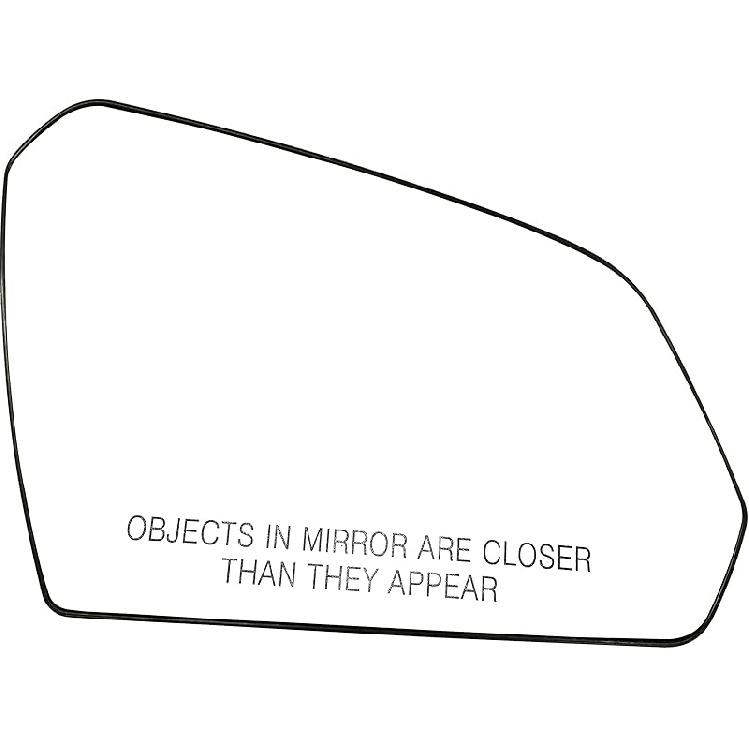 SCITOO Driver Side Mirror Glass For 2003-2007 For Cadillac Escalade, For Chevy Avalanche, Silverado Suburban Tahoe, For GMC Sierra Yukon Left Heat