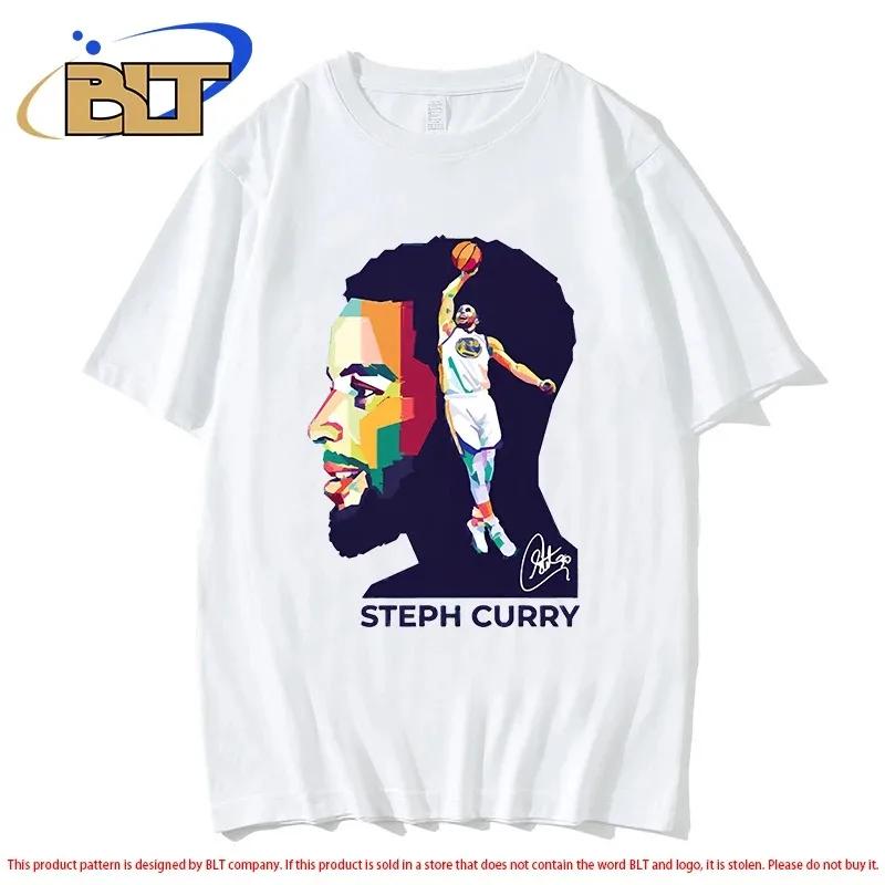 Stephen Curry Fan Clothing Summer Adult Short-sleeved Fashionable T-shirt Sports Tops for Ventilate Men and Women