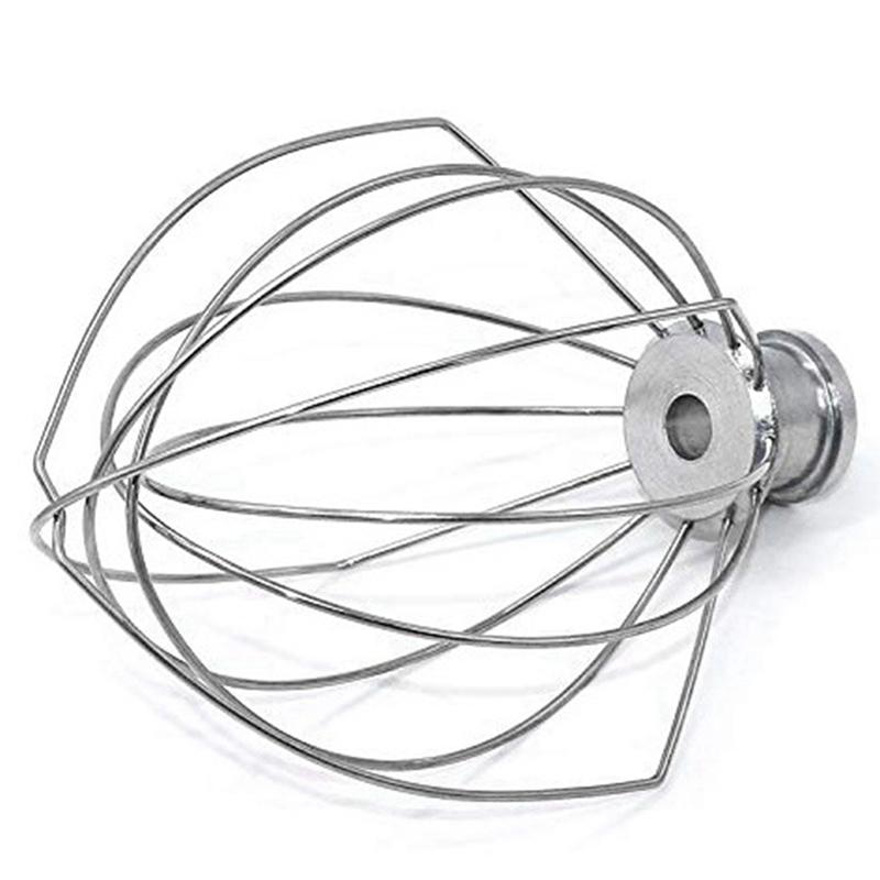 A96I-K5AWW חוט הקצפה חלופי למיקסר עמידה Kitchenaid, אביזר חוט הקצפה 6-חוטים לקערת הרמה 5 קוורט