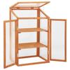 VidaXL Serre 60x45x100 cm Bois de sapin
