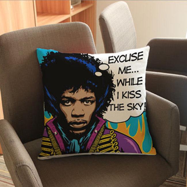 Modern Pop Art Sexy Women Girl Room Chair Throw Pillow Case Office Sofa Decorative Cotton Linen Cushion Cover Cojines