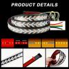 Car Tailgate LED Light Bar, 528 LEDs Fishbone Arrow Strobe, Third Brake Stop Reverse Running Light, Waterproof No Drill Strip for Pickup SUV Jeep
