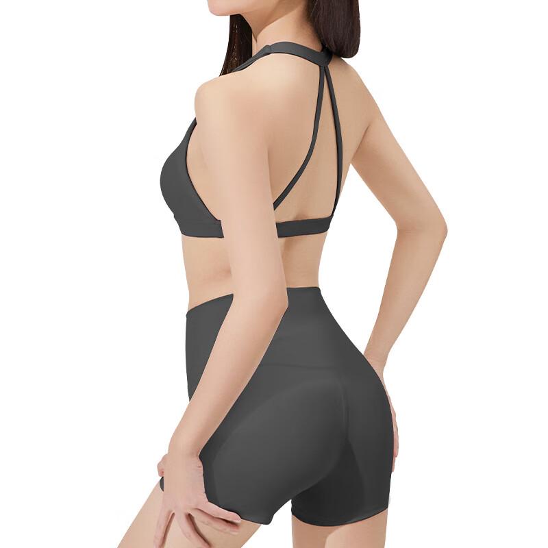Women's Padded Sports Bra & Yoga Shorts Set