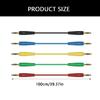Reliable 2Mm Banana Plugs Test Leads strong Insulation Secure Fit  Banana Connector Cables set for Electronics Projects