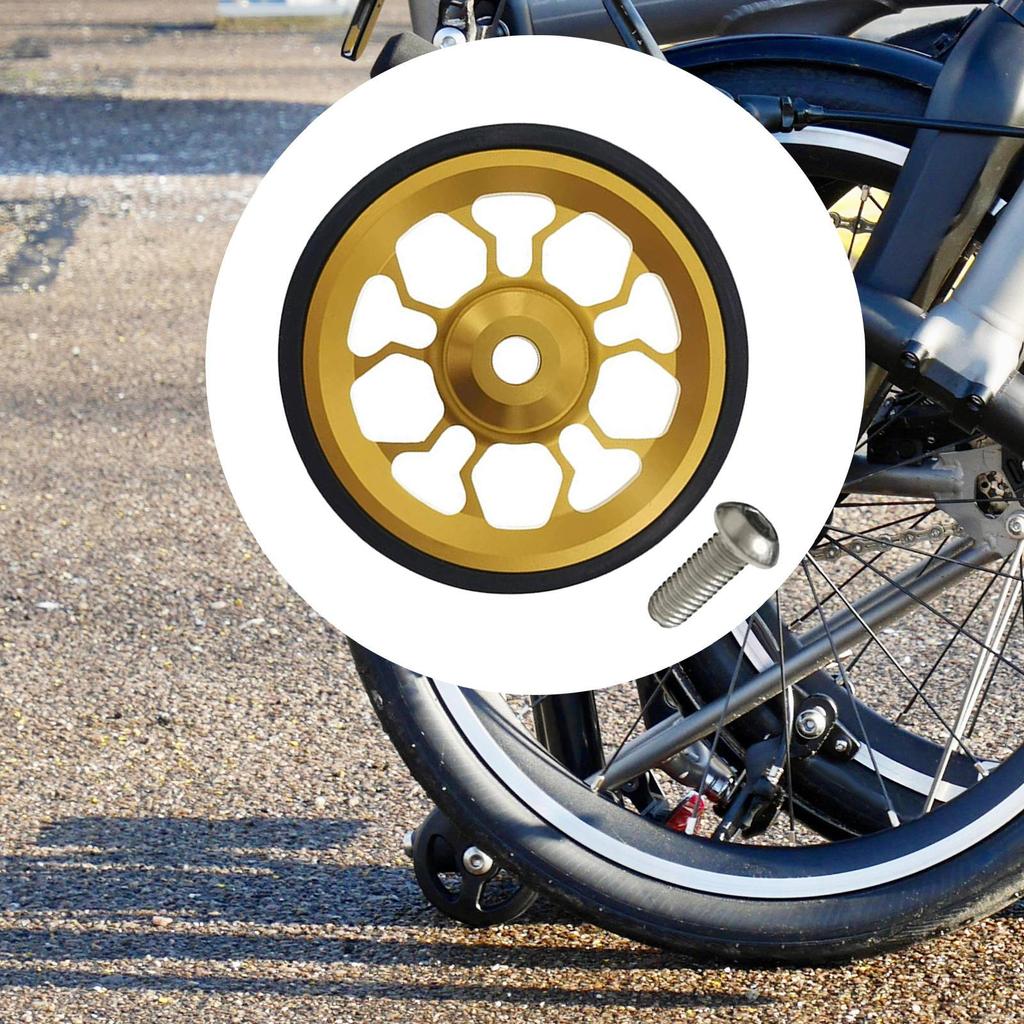 Easy Wheel for Sammenleggbar Sykkel Easywheel Høy Styrke Rullende Elektrisk Sykkel