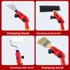 Rotating Head Extension Pole Attachment Holder Multi-Angle Secure Handle Grip  for High Ceiling