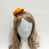 Realisitc 3D Hamburger Headband Soft Felt Velvet Hairband Styling Accessory For Women Girl Cosplay Party Dressingup