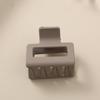 8.5CM x 10.5CM Rectangular Matte PS Hair Clip - Simple Shark Hair Accessory