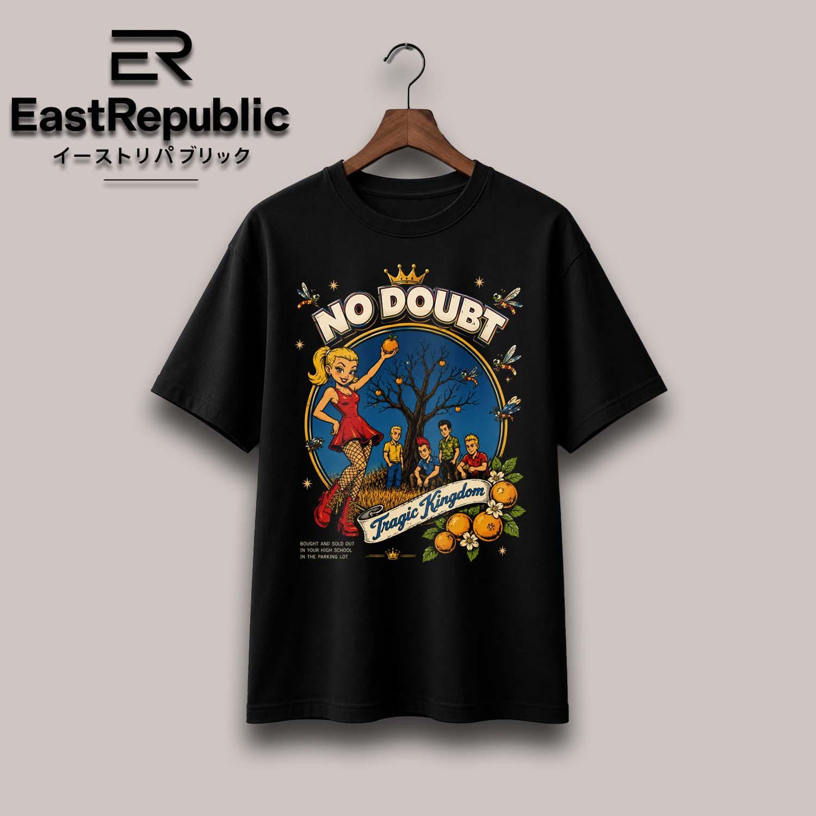 No DoubT shirt, 1997 Tragic Kingdom T shirt, Music Band Apparell 2XL