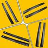 For 92-95 Honda Civic 2/3 Door Coupe Hatchback Door Garnish Trim Pillar Sash Set