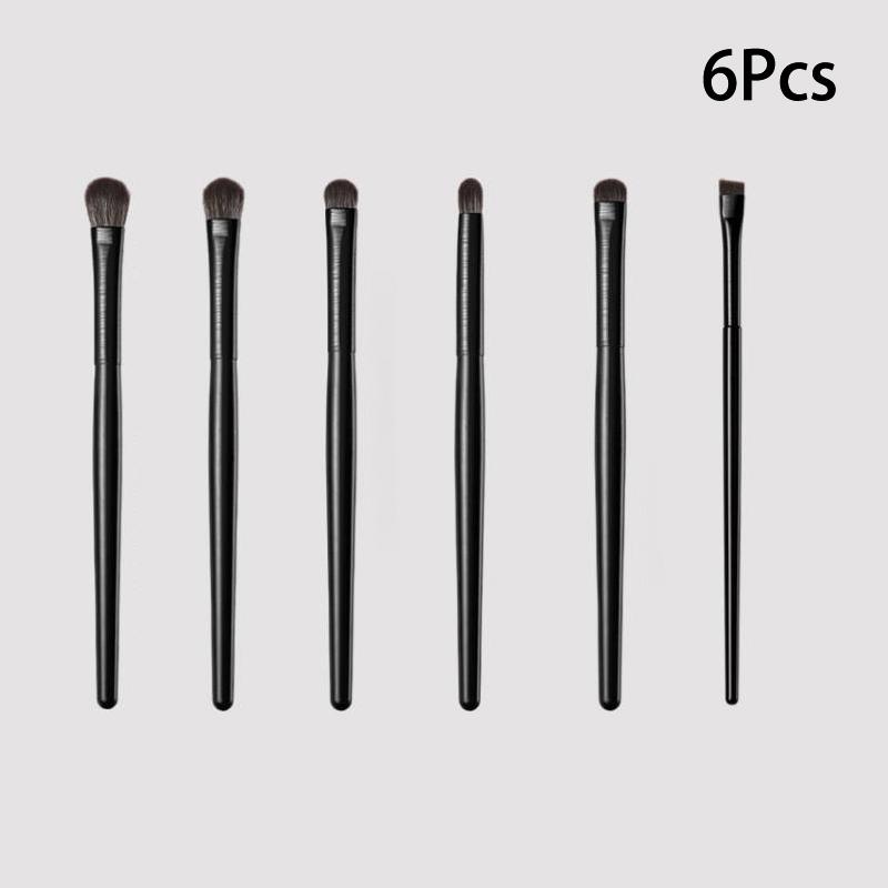 

Набор натуральных кистей для макияжа глаз, кисть для теней, контур бровей, кисть для подводки глаз, женские косметические средства для растушевки глаз, инструменты для макияжа