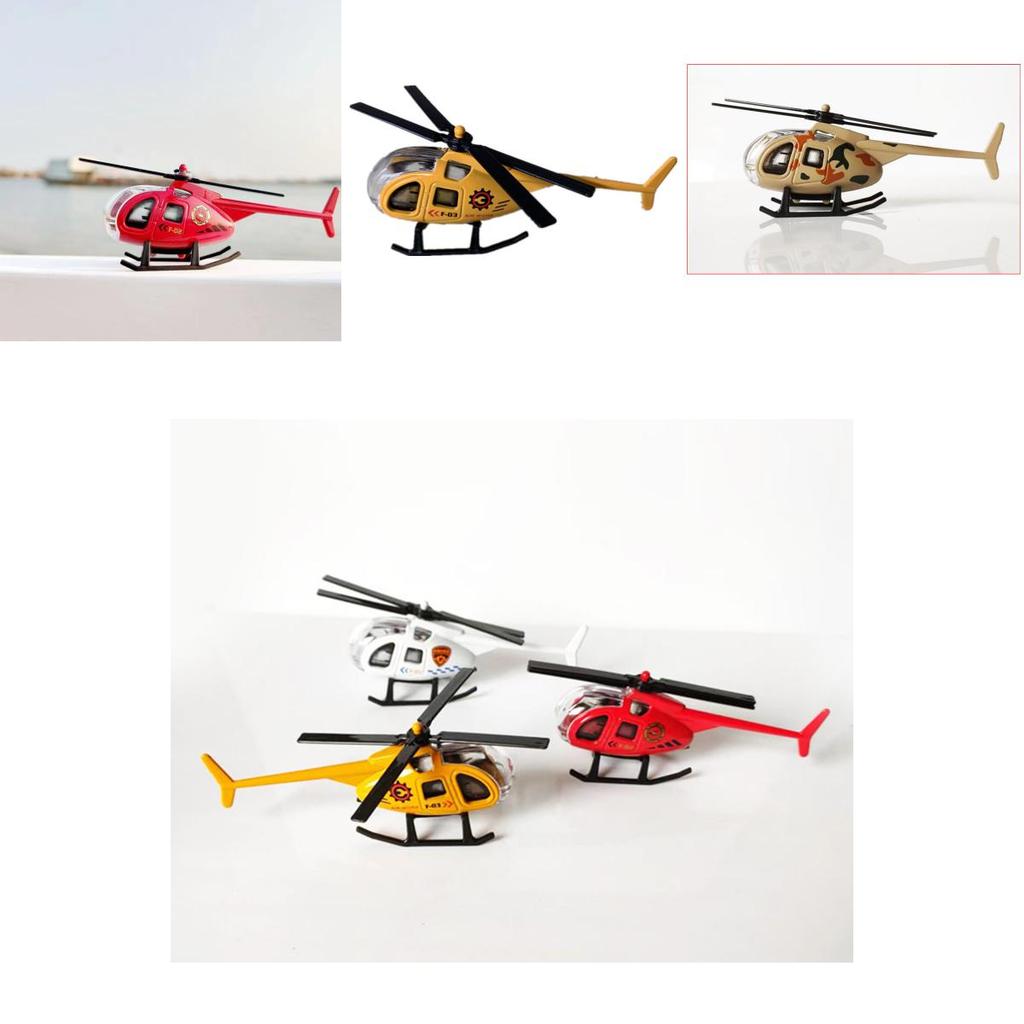 Alloy Military Aircraft Model Decorations Realistic Helicopter Fighter Plane Toy For Boys
