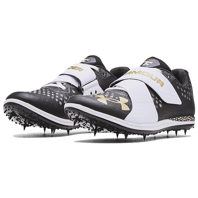 Under Armour HOVR Skyline High Jump Track Spikes Unisex Running Shoes Black 3022518-100