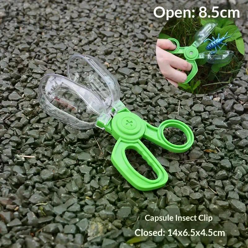 New 3/4Pcs Butterfly Trap Clip Tweezers Net Fishing Toy Children'S Outdoor Natural Exploration Scissors