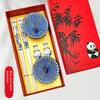 Traditional Blue & White Porcelain Tea Bowl and Chopsticks Gift Set - Classic Jingdezhen Style Souvenirs