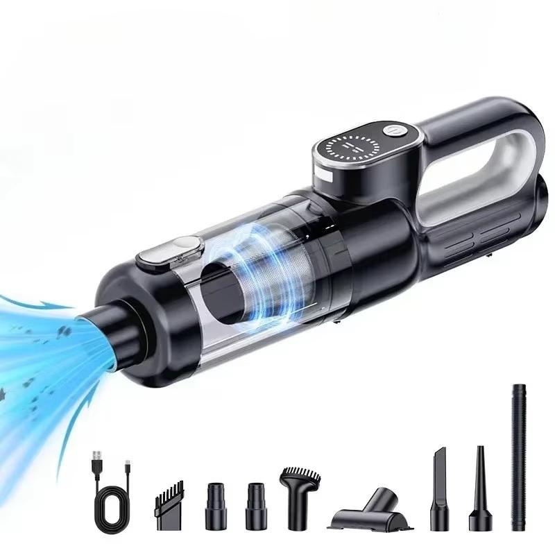 

2025 Новый 17000ПА Беспроводной автомобильный пылесос Мощная уборочная машина Автоаксессуары Дом Авто Мини Портативный Беспроводной Пылесос Сильное Всасывание белый