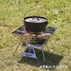 LOGOS the Pyramid TAKIBI Stainless for Outdoor and Bonfires Charcoal, Large, 81064162, Steel, Camping, Barbecues,