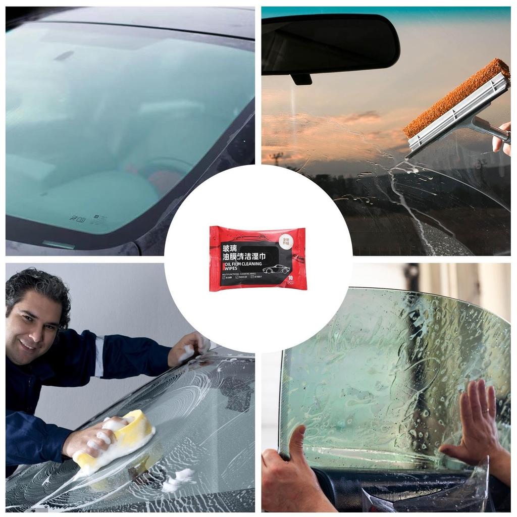Film Clean Tissue Film Remover Car Scaling Anti-fog Anti-fouling Effect Extends Glass