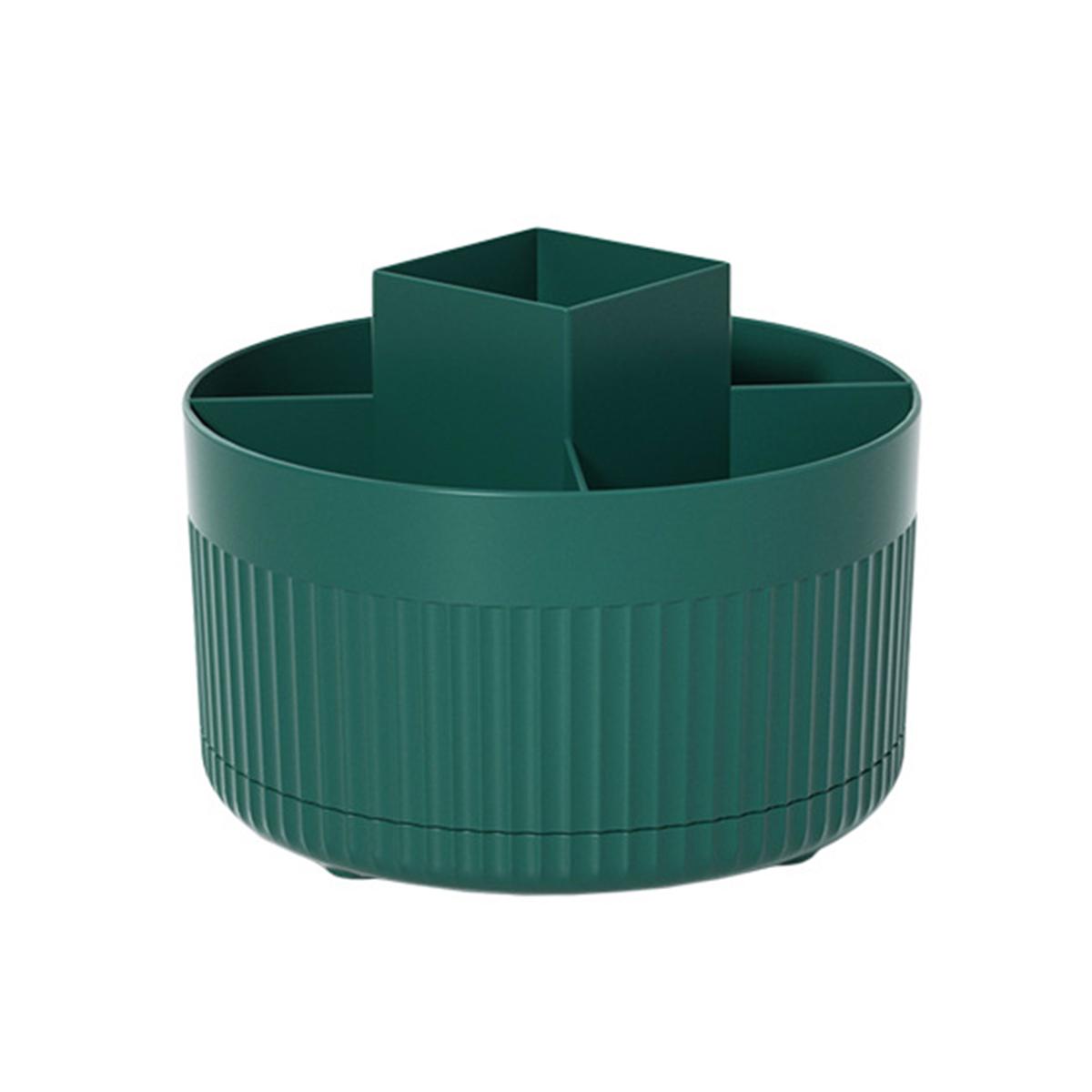 

Вращающийся на 360° держатель для ручек, многоцелевой ящик для хранения канцелярских принадлежностей, органайзер для косметики, держатель для кистей для макияжа