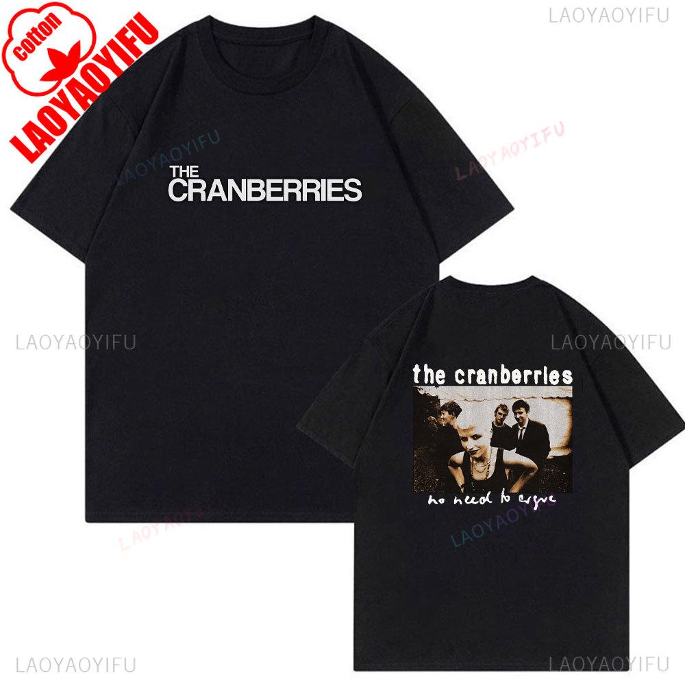 80s 90s The Cranberries Linger 1993 Alternative Rock Lyrics Unisex T-shirt Graphic T Shirts Vintage T Shirt Summer Cotton Tees