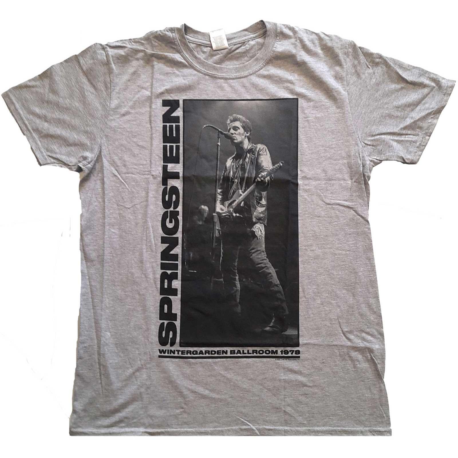 Bruce Springsteen T-Shirt: Wintergarden Photo OFFICIAL NEW S