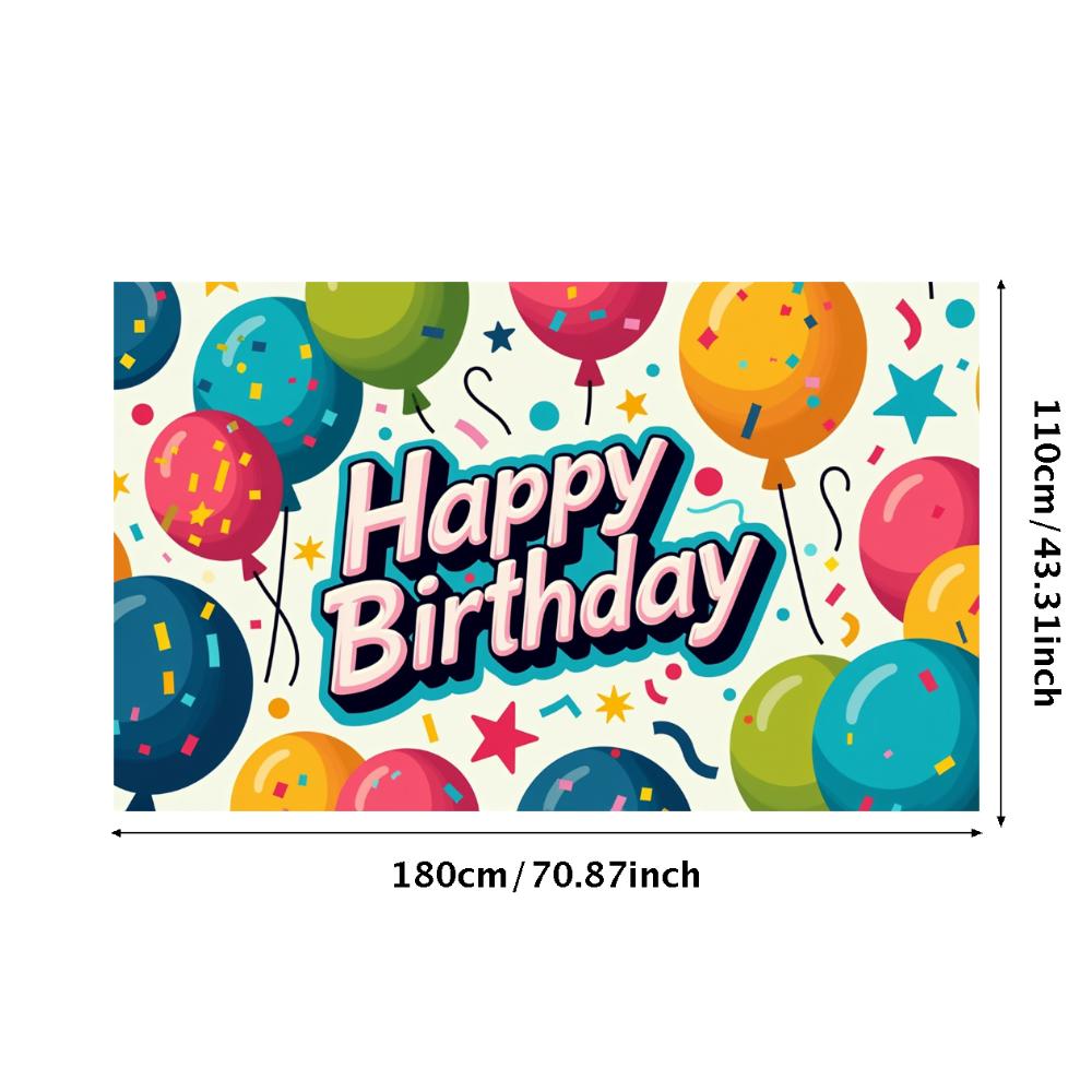 Celebration Party Decorations Birthday Banner Birthday Decorations For Indoor Photo Booth Birthday Party
