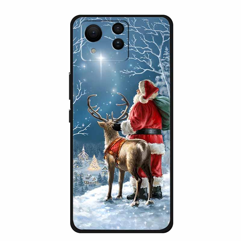 Christmas Phone Case For Asus Zenfone 11 Ultra 5G Case Soft Silicone For Asus Zenfone11 Ultra TPU Shockproof Cover Bumpers Funda