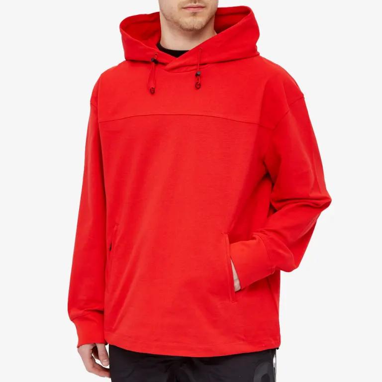 Y-3 Sweatshirts Men's Red Hooded Moderate Straight Fit GV4173
