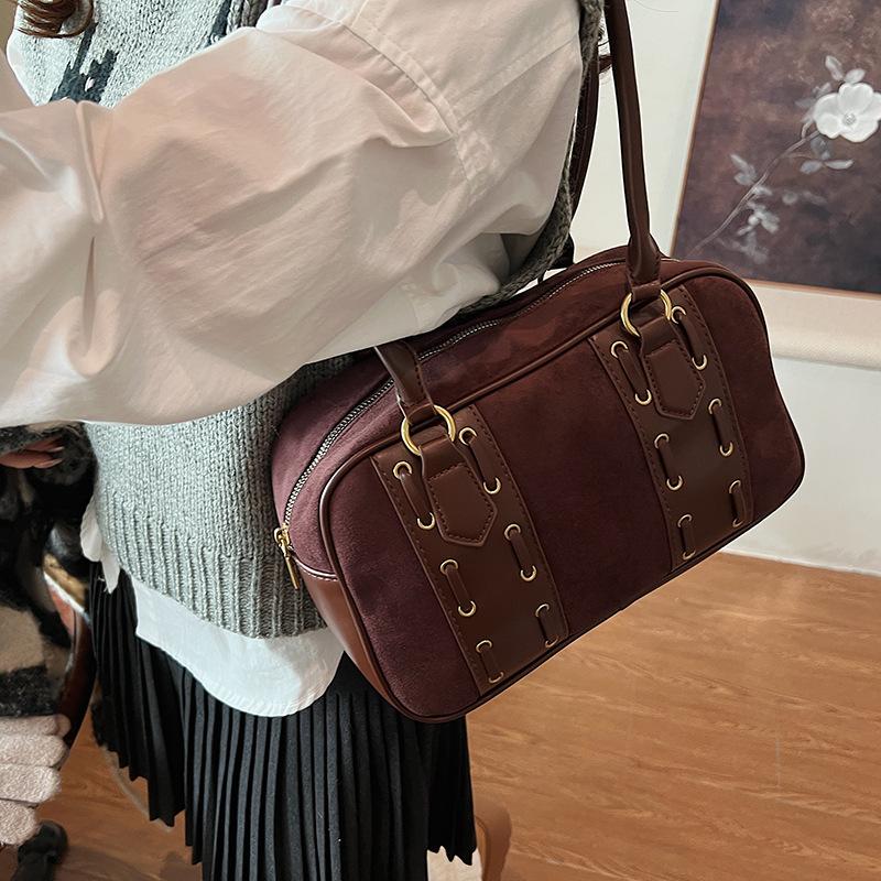 

2025 новый модный тренд большая вместимость ПУ сумка для гольфа на плечо сумка-тоут 29*10*18